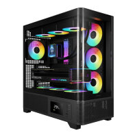 Gamdias Atlas P2 GAMING Miditower Black 4x120mm ARGB retail