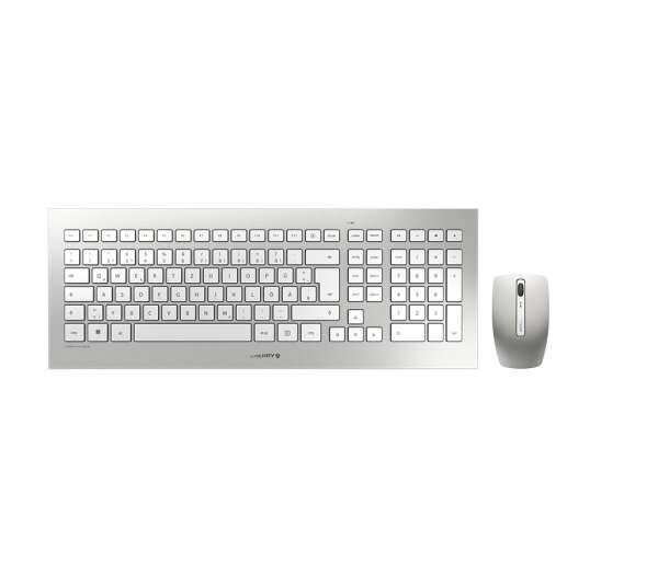 Cherry DW 8000 WL Desktop 2.4GHz Funktastatur+Funkmaus white