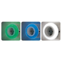 Ultron LED Nachtlicht save-E weiß/blau/grün IP20