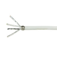 Logilink Netzwerk Verlegekabel S/FTP Cat6, PVC, weiß, 100m