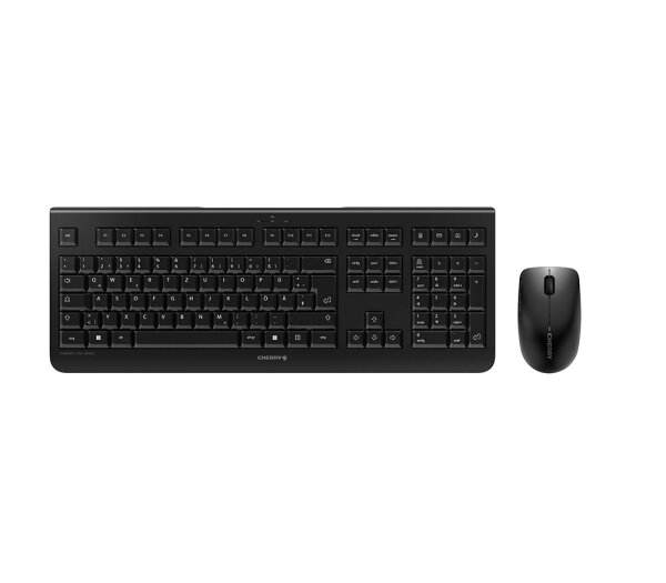 CHERRY TAS Desktop-Set DW 3000 Wireless DE-Layout schwarz