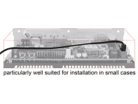 DELOCK SATA-Kabel SATA III -> SATA St/St 0.10m FLEXI schwarz