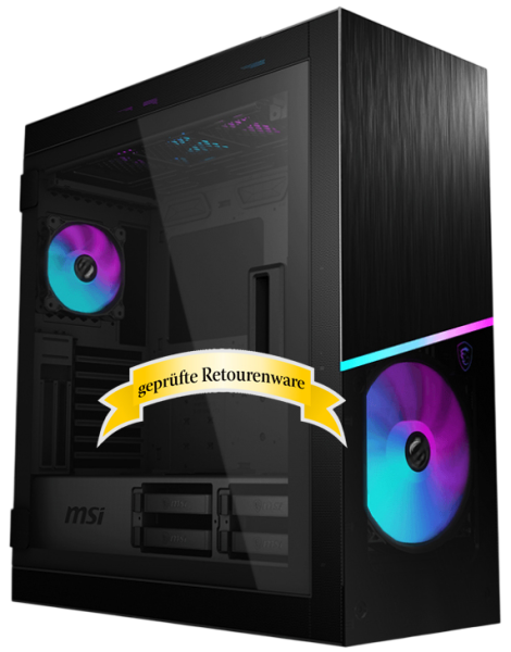 MSI MPG Sekira 500X Tempered Glass RGB Blac Sonderware