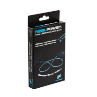 RealPower Datenkabel LED grün       micro-USB auf USB