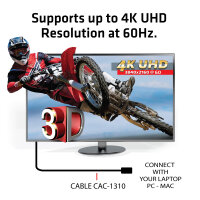 Club3D HDMI-Kabel A -> A 2.0 High Speed 4K60Hz  UHD  3 Meter retail