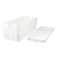 Logilink Kabelbox groß, weiß, 400x160x135mm