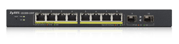 ZyXEL GS1900 Smart 8-Port PoE+