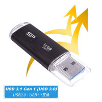Silicon Power USB-Stick 16GB USB3.2 B02 Black
