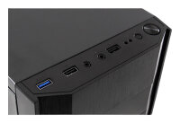 LC Power 7036B MidiTower Black Gehäuse schwarz