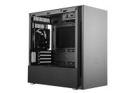Cooler Master Silencio S400 Black Mini Tower schallgedämmt mITX Case Mini ITX mATX Gehäuse gedämmt