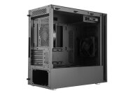 Cooler Master Silencio S400 Black Mini Tower schallgedämmt mITX Case Mini ITX mATX Gehäuse gedämmt
