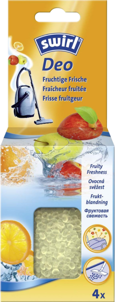 Swirl Deo Perlen Granulat für Staubsauger 4 Stück