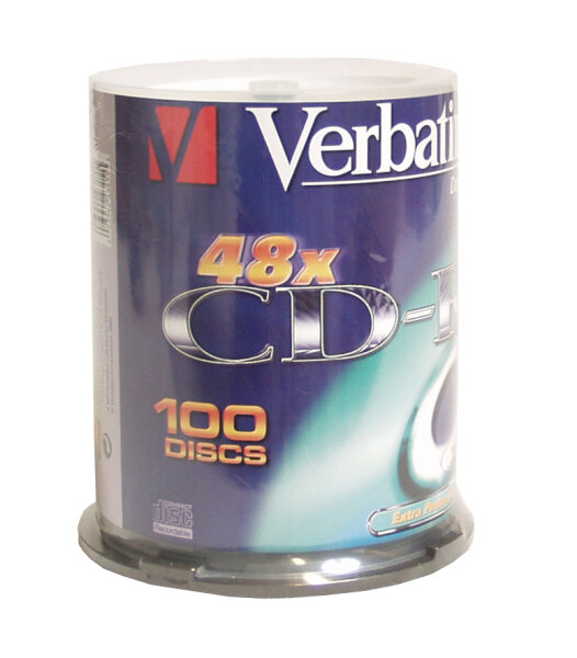 700MB -->Verbatim,Spindel100er