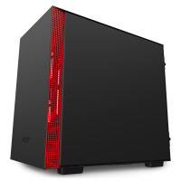 NZXT H210i Window bk/red