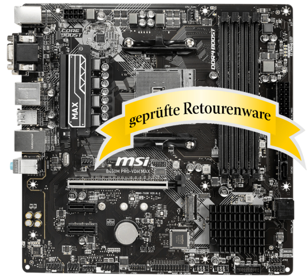 MSI B450M Pro-VDH Max AMD AM4 Sonderware