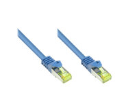 Good Connections  Patchkabel m. Cat.7 Rohkabel  blau 5m