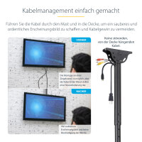 StarTech Deckenhalter 32-70"