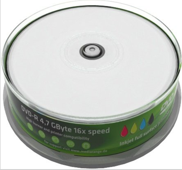 MediaRange DVD-R 25 Stück