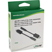 InLine USB-C zu 3.5mm 13cm