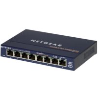 NETGEAR GS108GE Netzwerk-Switch Unmanaged Gigabit...