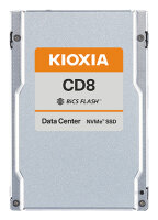2,5" Kioxia 15.36TB KCD8 Series PCIe4.0 x4 256MB