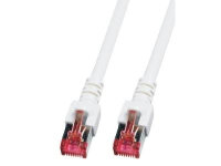 S/FTP CAT6, 15 Meter WEISS