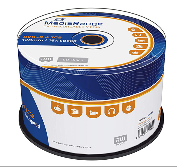 MediaRange DVD+R 50 Stück