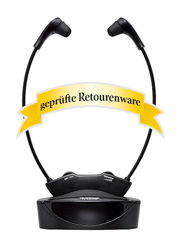 Telefunken TV-Kopfhörer kabellos mit Ladestation  Sonderware