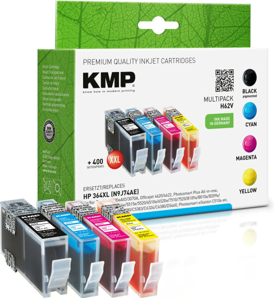 KMP H62V HP 364XL Multipack