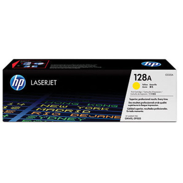 HP 128A CE322A gelb