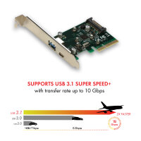 I-Tec PCE2U31AC USB 3.1 PCIe