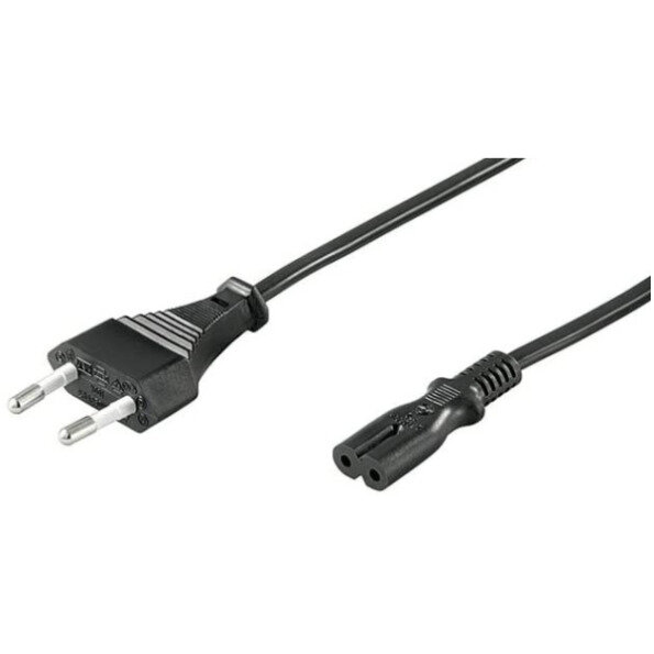 Goobay Netzkabel 1.8m schwarz