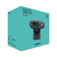 Logitech HD-Webcam C270 black retail
