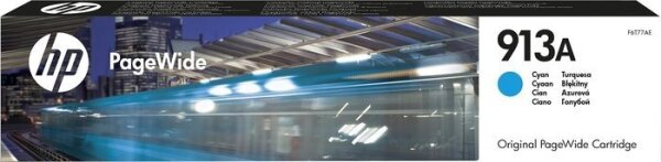 HP 913A Cyan Original PageWide Tintenpatrone