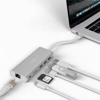 Goobay USB-C auf HDMI/USB/LAN
