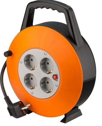 Goobay Kabeltrommel 4fach 15m