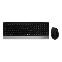 MediaRange Tastatur Highline wireless inkl. Maus schwarz