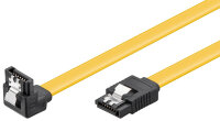Goobay SATA 6Gb/s 7pin Kabel gerade/gewinkelt 30cm...