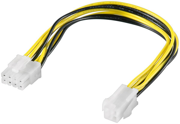 Goobay 8pin->4pin Adapter 20cm
