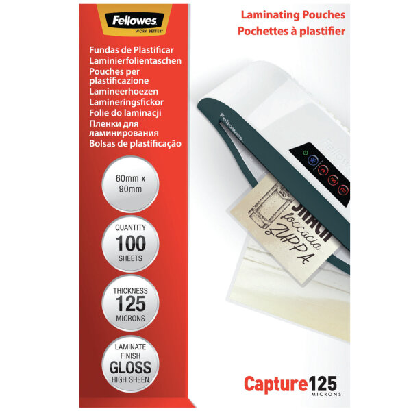 Fellowes Laminierfolie 60x90mm