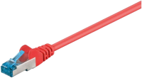 Goobay CAT6 S/FTP Gigabit Patchkabel 3m rot
