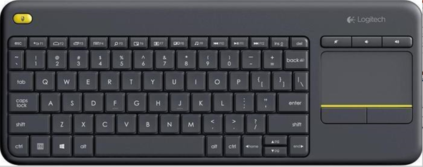 LGN Logitech K400 Plus Wireless Keyboard Dark Grey US Layout
