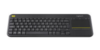 LGN Logitech K400 Plus Wireless Keyboard Dark Grey US Layout