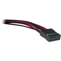 Inter-Tech Lüfter 80*80*25 IPC Fan Set 4xLüfter 80mm, schw.