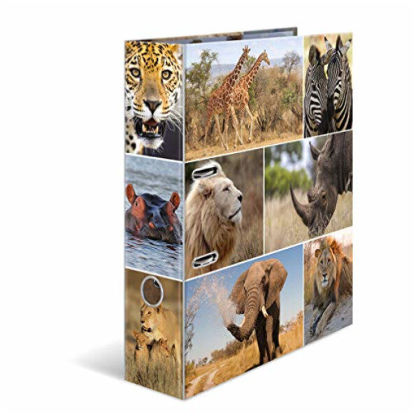 HERMA Ordner A4 Afrika Tiere