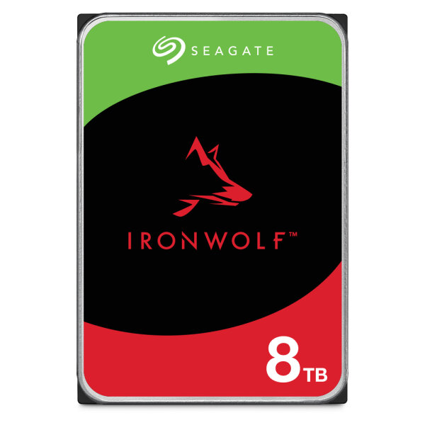 8TB Seagate IronWolf NAS 3,5" HDD Dauerbetrieb