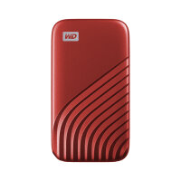 500GB WD MyPassport SSD Red
