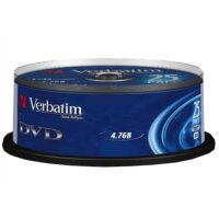 Verbatim DVD+R 4.7GB 25 Stück