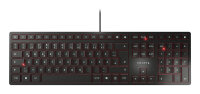 Cherry KC 6000 Slim Corded Keyboard QWERTZ USB schwarz