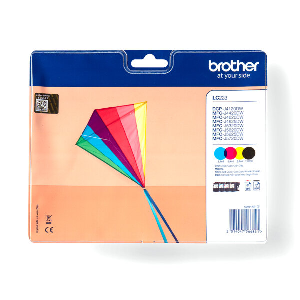 Brother LC223 Value Pack